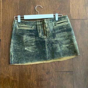 Leather High quality skirt for  every closet